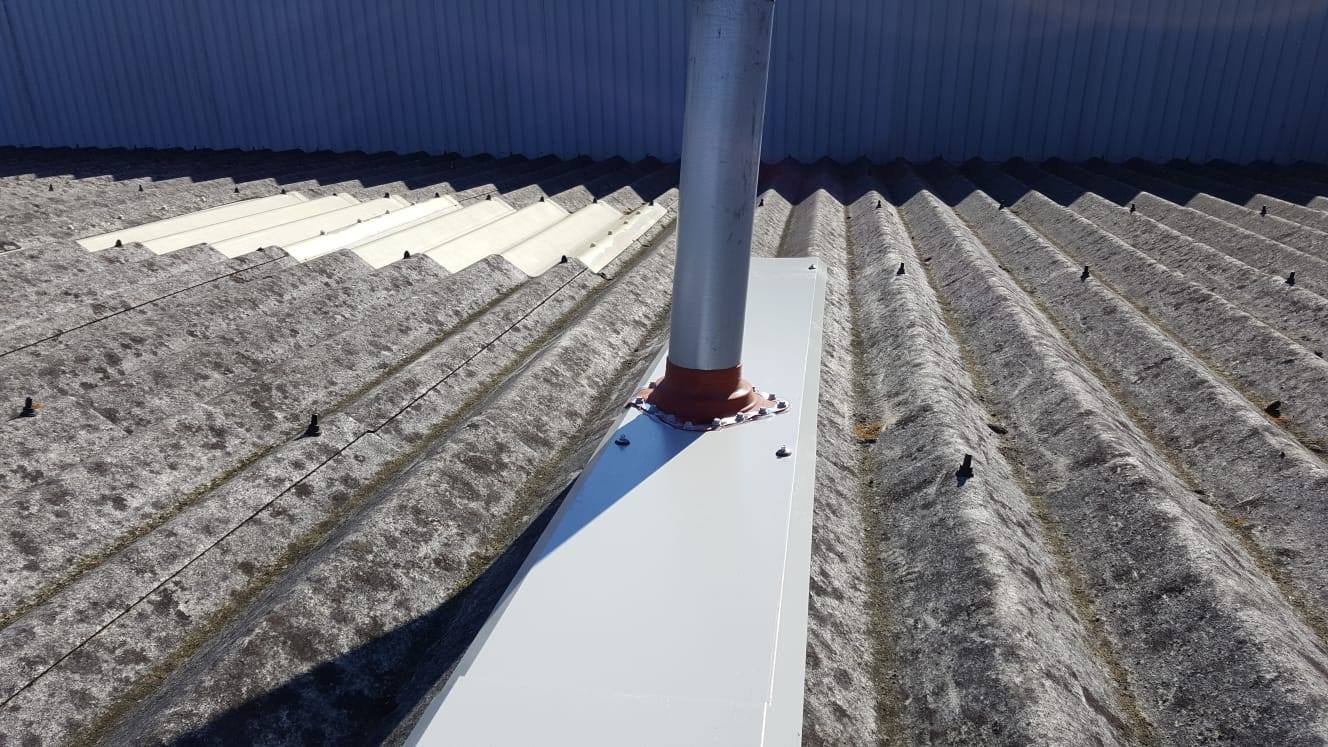 Roof Repairs to a Factory in Burgess Hill West Sussex 2