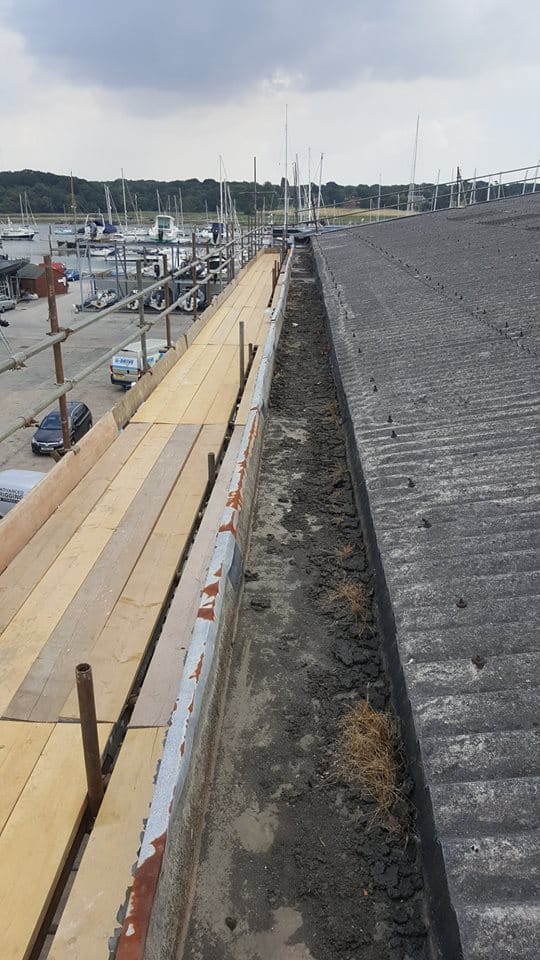Roof-Repair-Work-at-a-Yacht-Yard-in-Hamble-Hampshire-4