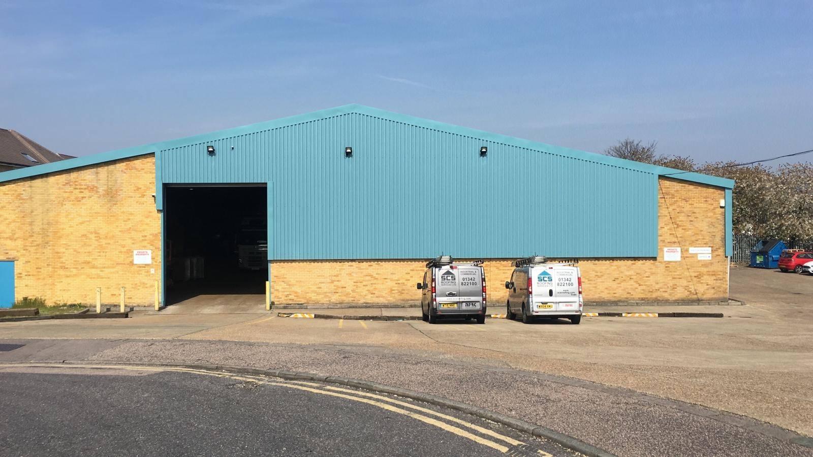 Vertical Cladding Contract in Larkfield Kent 2