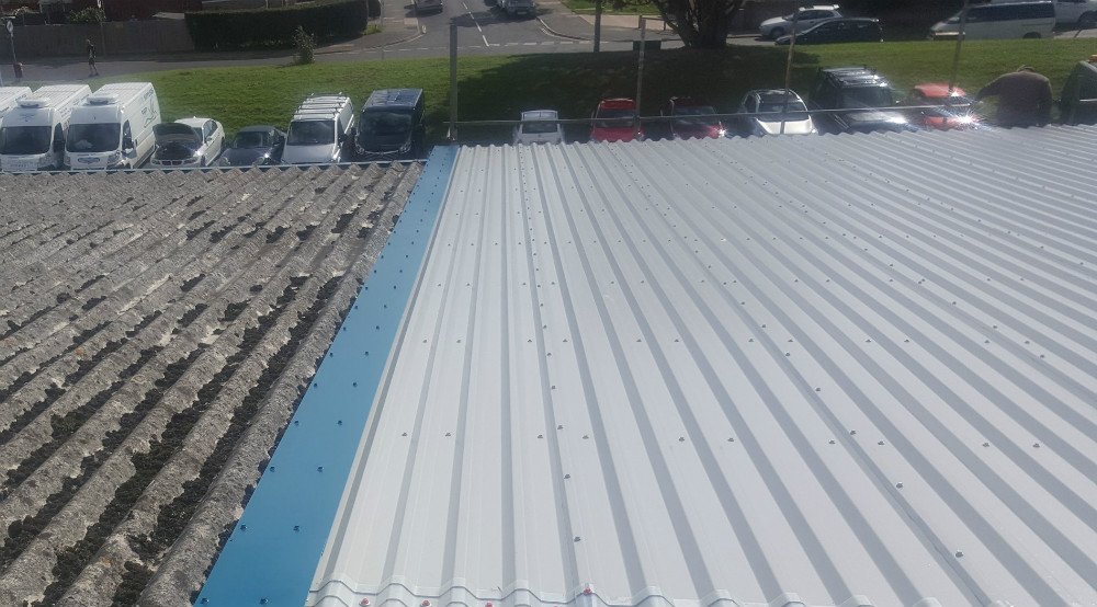 Over Roofing to a Factory Warehouse Roof in Worthing, West Sussex 3