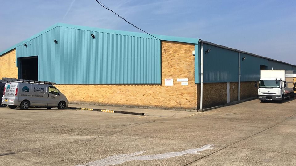 Vertical Cladding Contract in Larkfield Kent 1