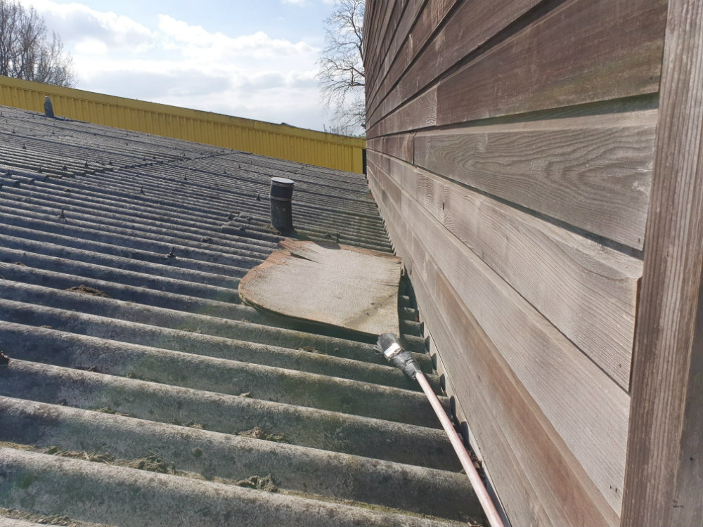 Over Roofing to a Warehouse in Grays Essex