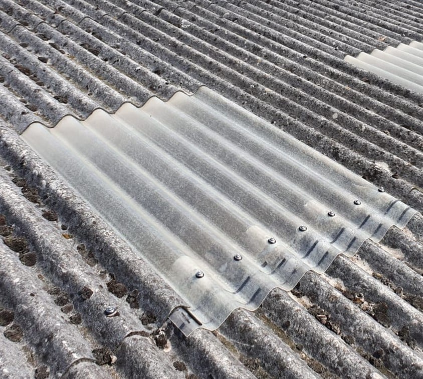Roof Light Replacement at a Factory in Grays, Essex