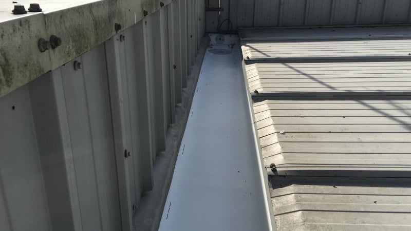 Office roof in Sidcup, Kent Gutter Repair