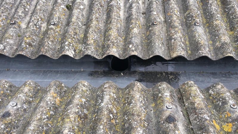 Repair to a Warehouse roof in Worthing, West Sussex