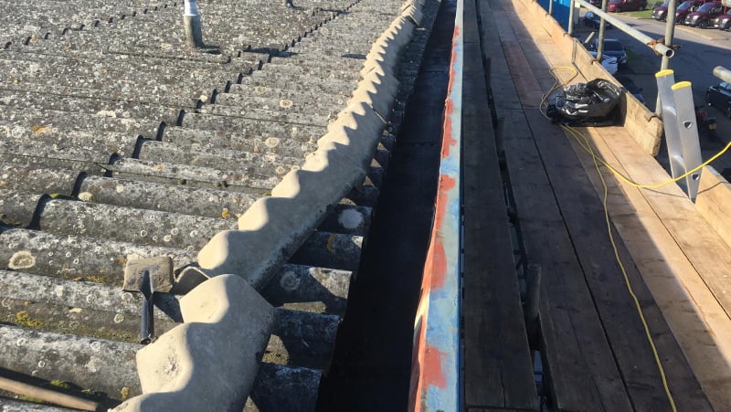 Guttering Project to a Office Roof in Southwick, West Sussex.