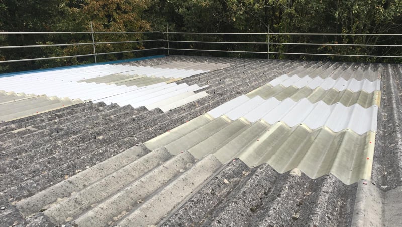 Office Roof Repair at a Car and Van Service Centre in Hedge End, Hampshire