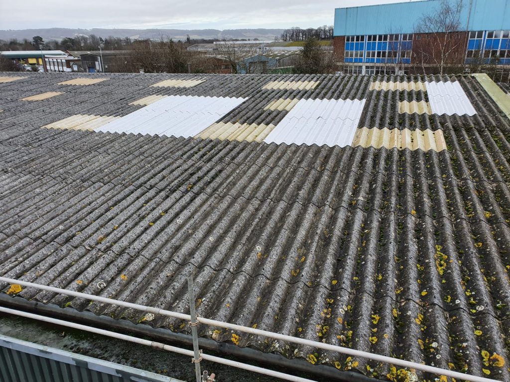 Leaking Warehouse Roof in Aylesford, Kent 1