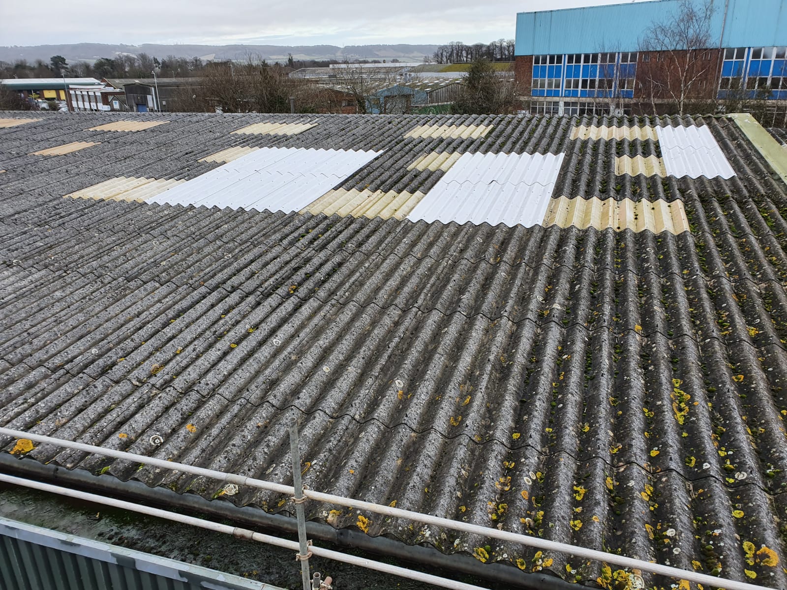 Leaking Warehouse Roof in Aylesford, Kent 1