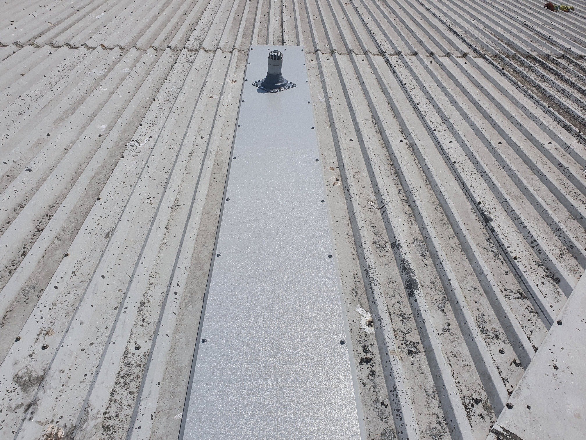 Roof Repairs to a Warehouse Roof in Littlehampton, West Sussex