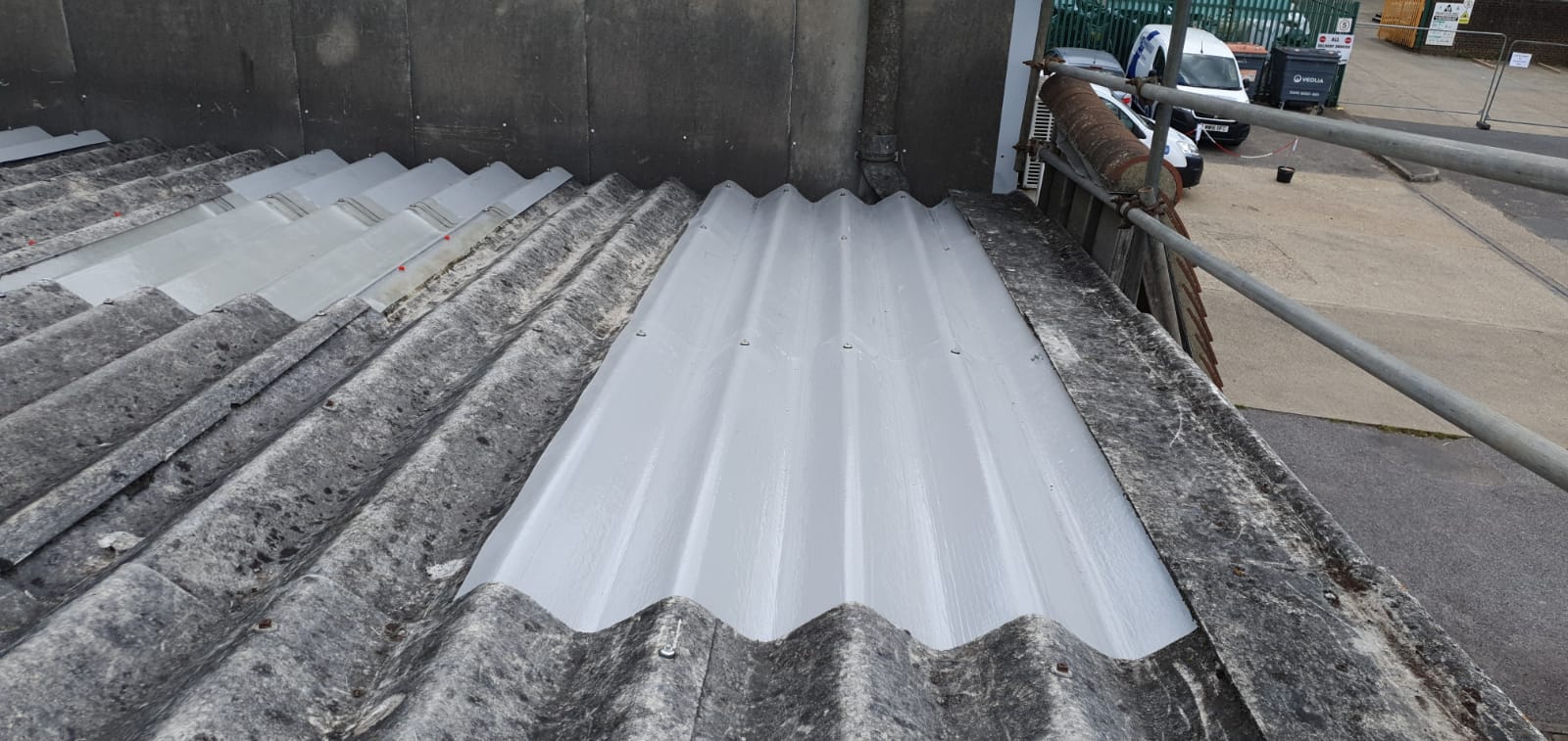 Gym roof repair in Pulborough, West Sussex