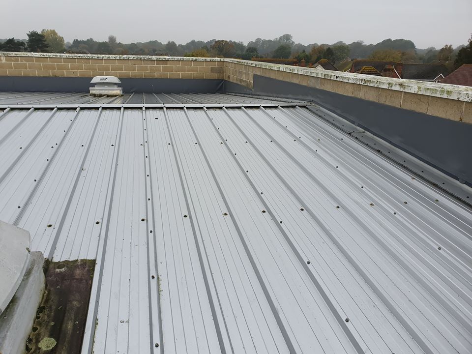 Westergate School roof repair in Chichester, West Sussex