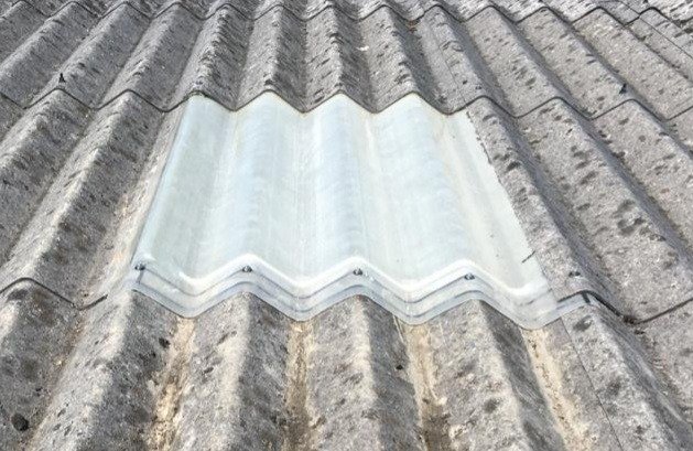 Warehouse roof in Redhill, Surrey