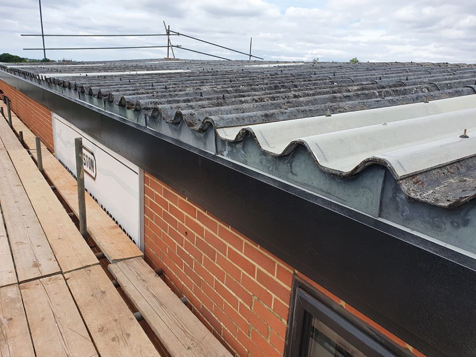 Rooflights Installation to warehouse and office roofs in Chessington Surrey
