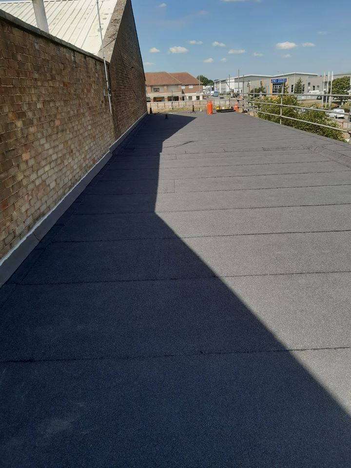 felting contract on an office roof in Basildon Essex