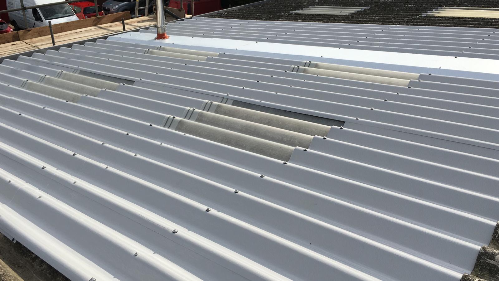Roof repair to a Unit in Hailsham West Sussex