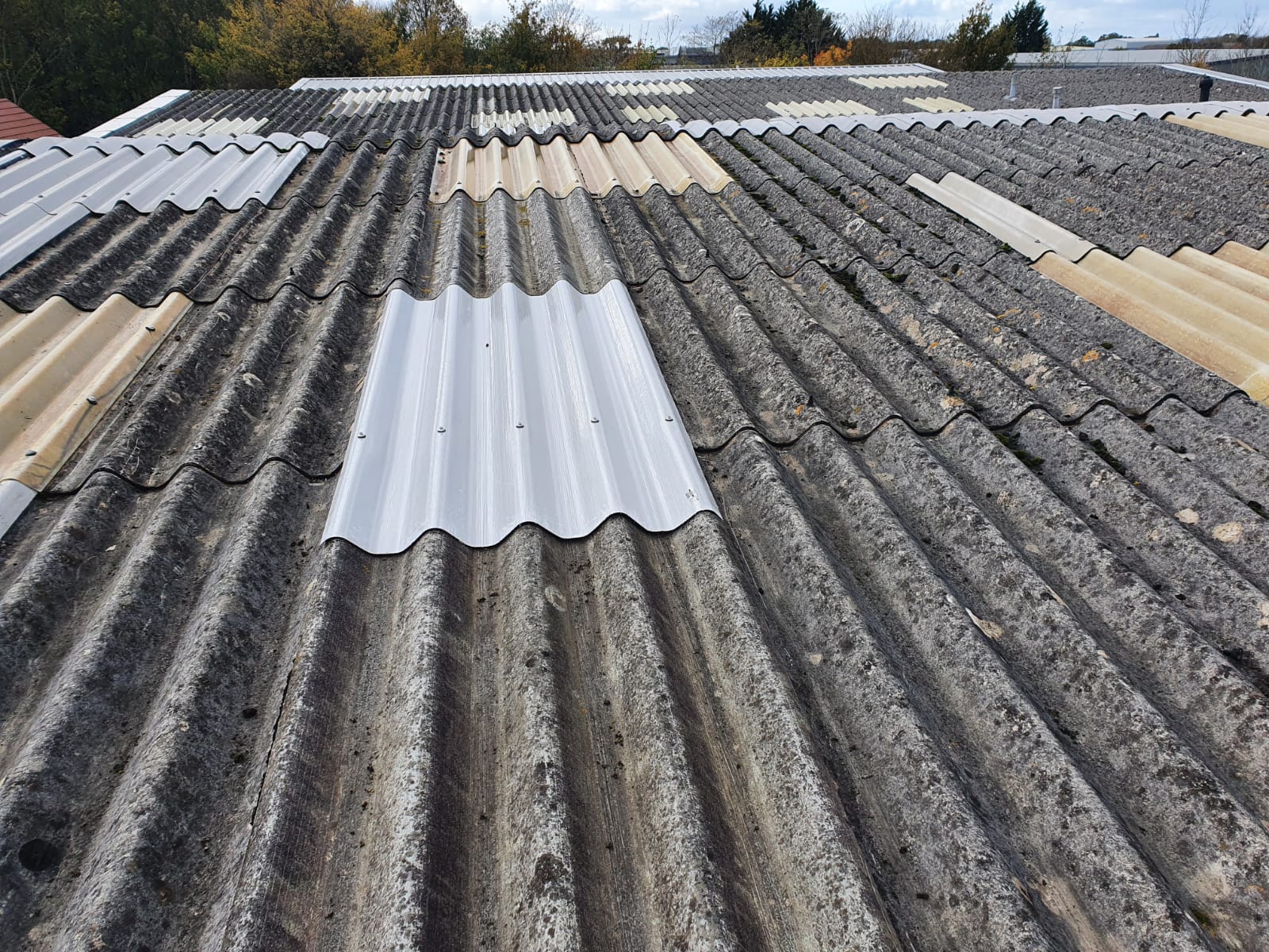 Factory roof repair work in Burgess Hill West Sussex