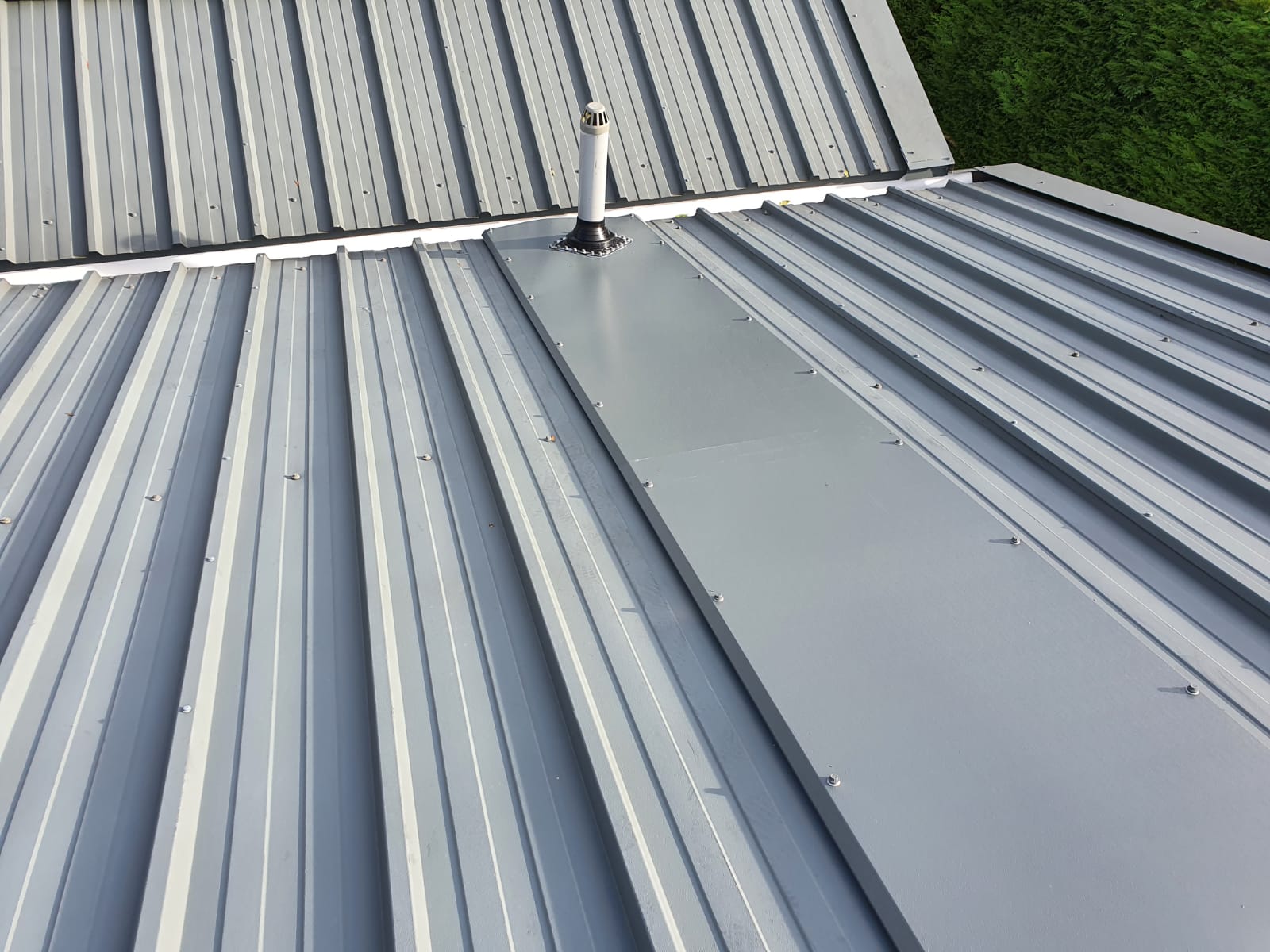 Roof repair work to an office roof in Bearstead Maidstone Kent