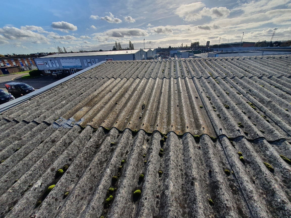 Warehouse roof light replacement in Dagenham Essex