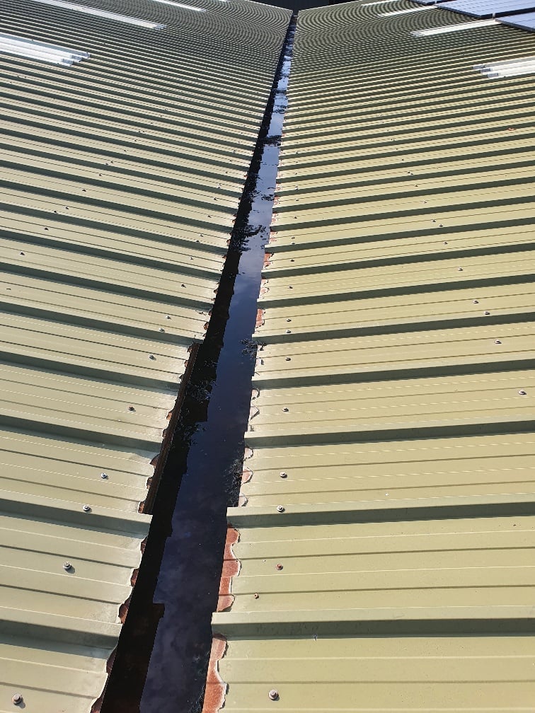 Industrial Unit Gutter Replacement in Sayers Common, Hassocks, West Sussex