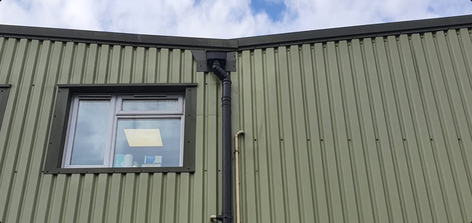 Repair work to a Warehouse roof in Hailsham East Sussex