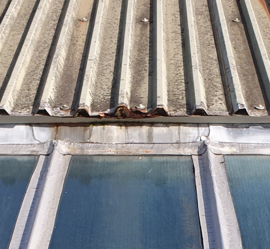 Roof Repairs to a Factory roof in Cranleigh Surrey