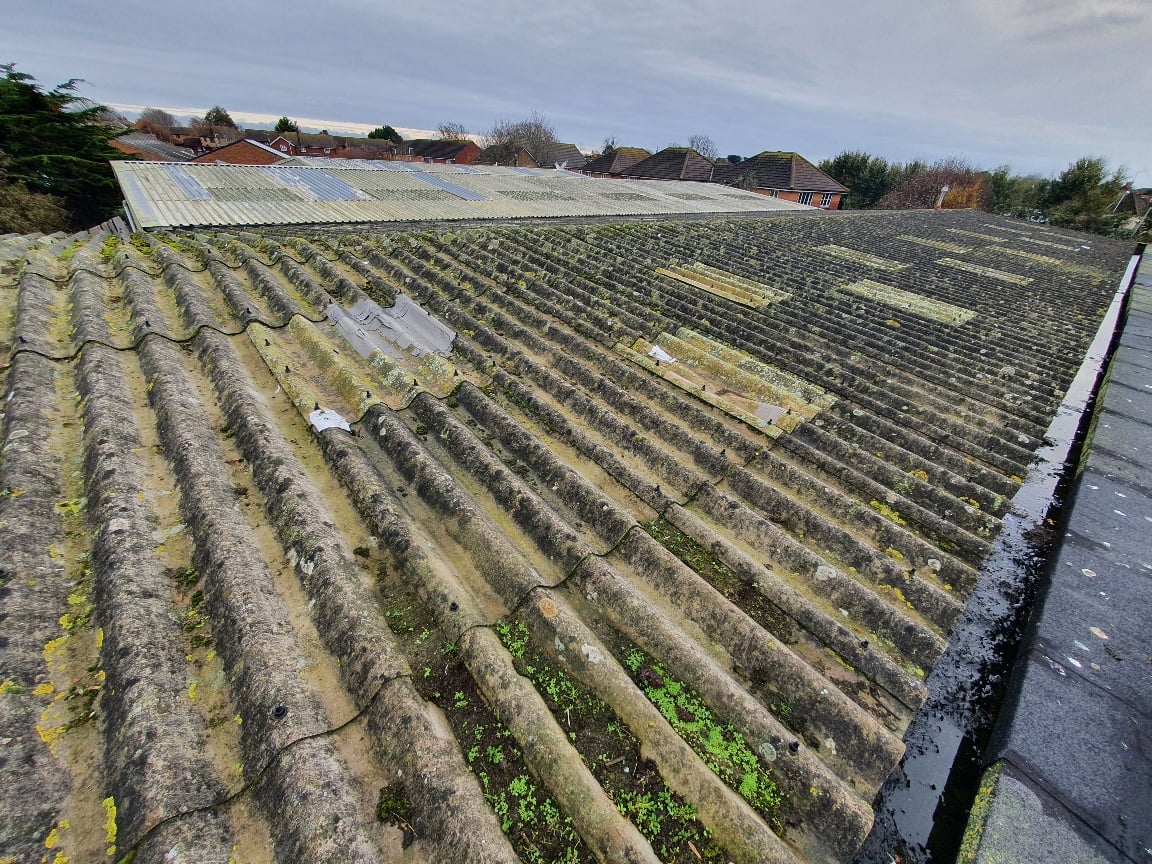 Rooflight Replacement to a Factory roof in Worthing West Sussex