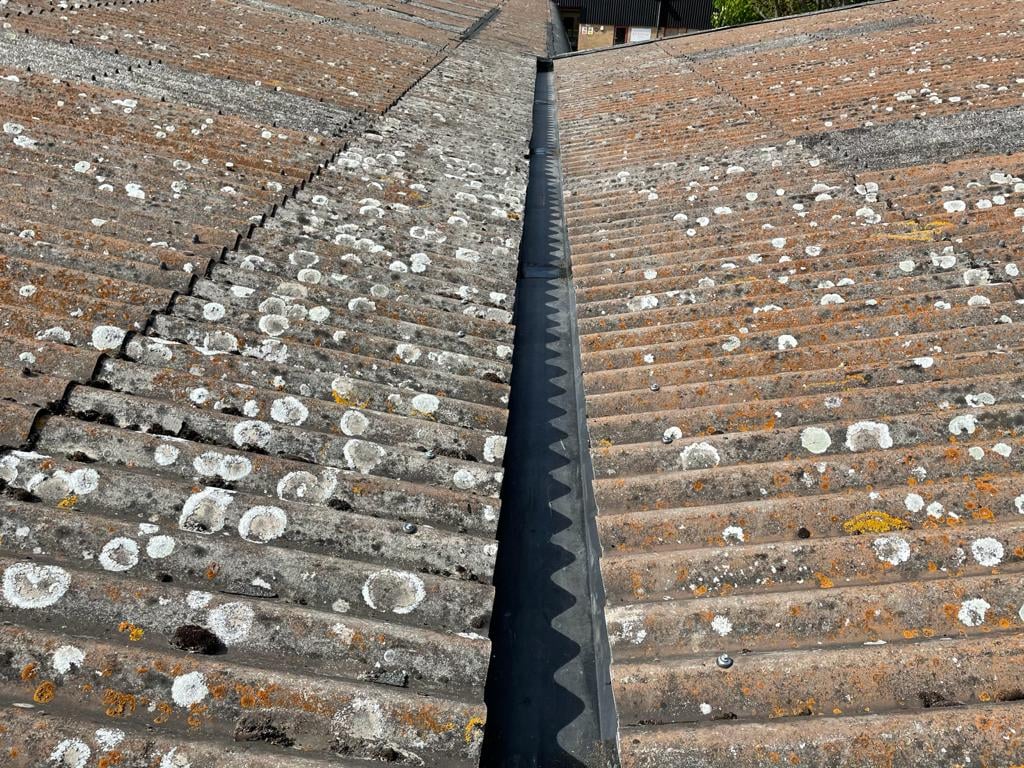 repair work to a valley gutter in Essex
