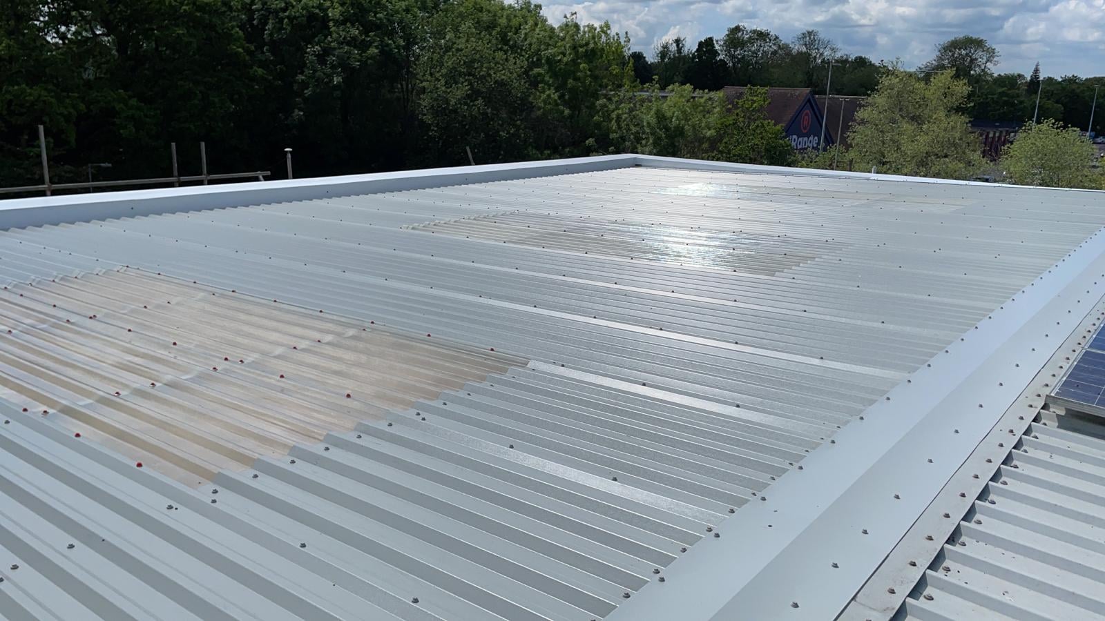Over-roofing to a hall roof in Crawley West Sussex