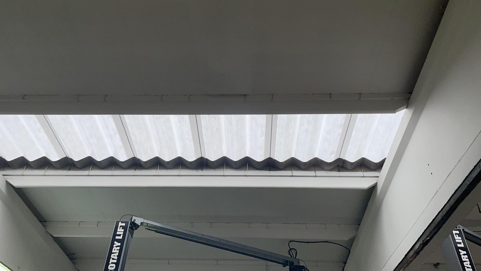 Factory rooflight replacement in Crayford Kent