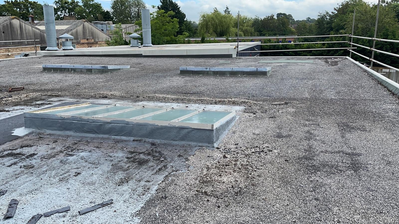 Garage roof felting repairs in Burgess Hill West Sussex