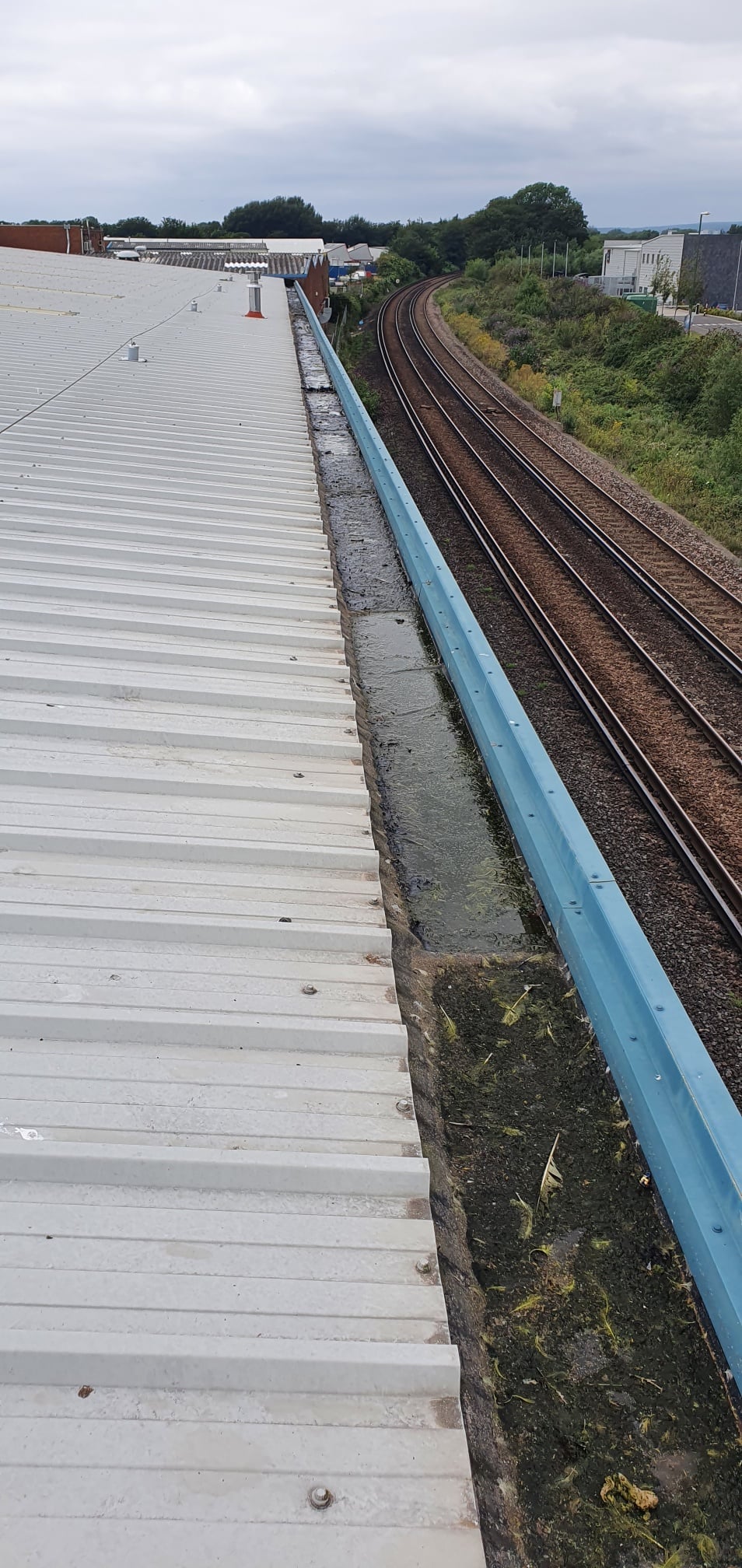 repair work to a office roof in Rustington West Sussex