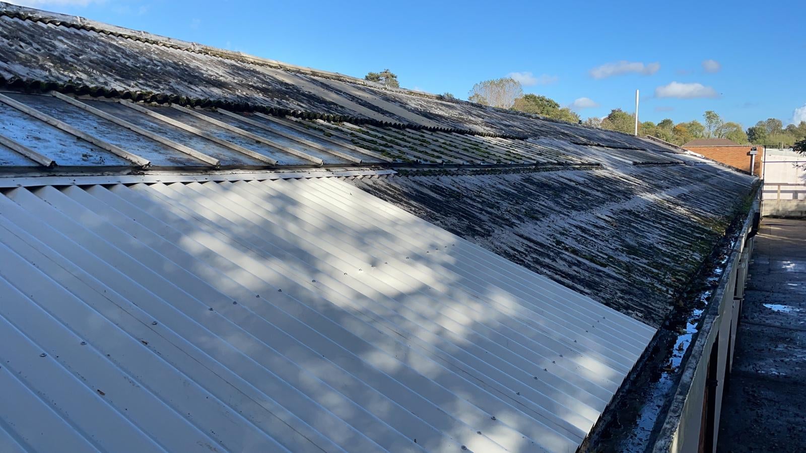 Repairs to an Office roof in Reigate Surrey