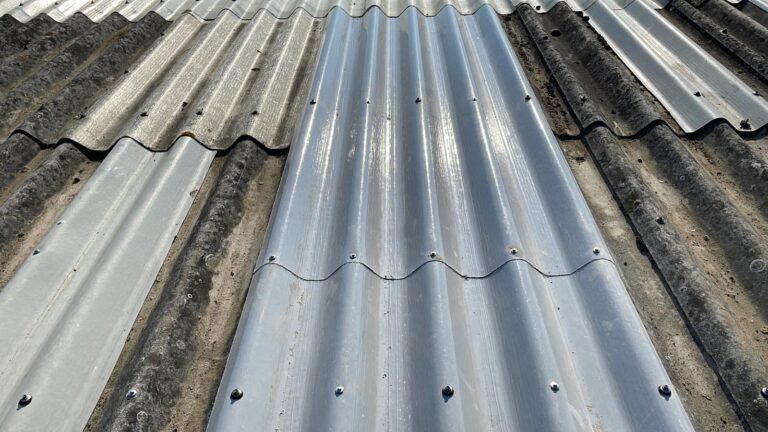 Roofing repairs to a warehouse roof in Southwick West Sussex