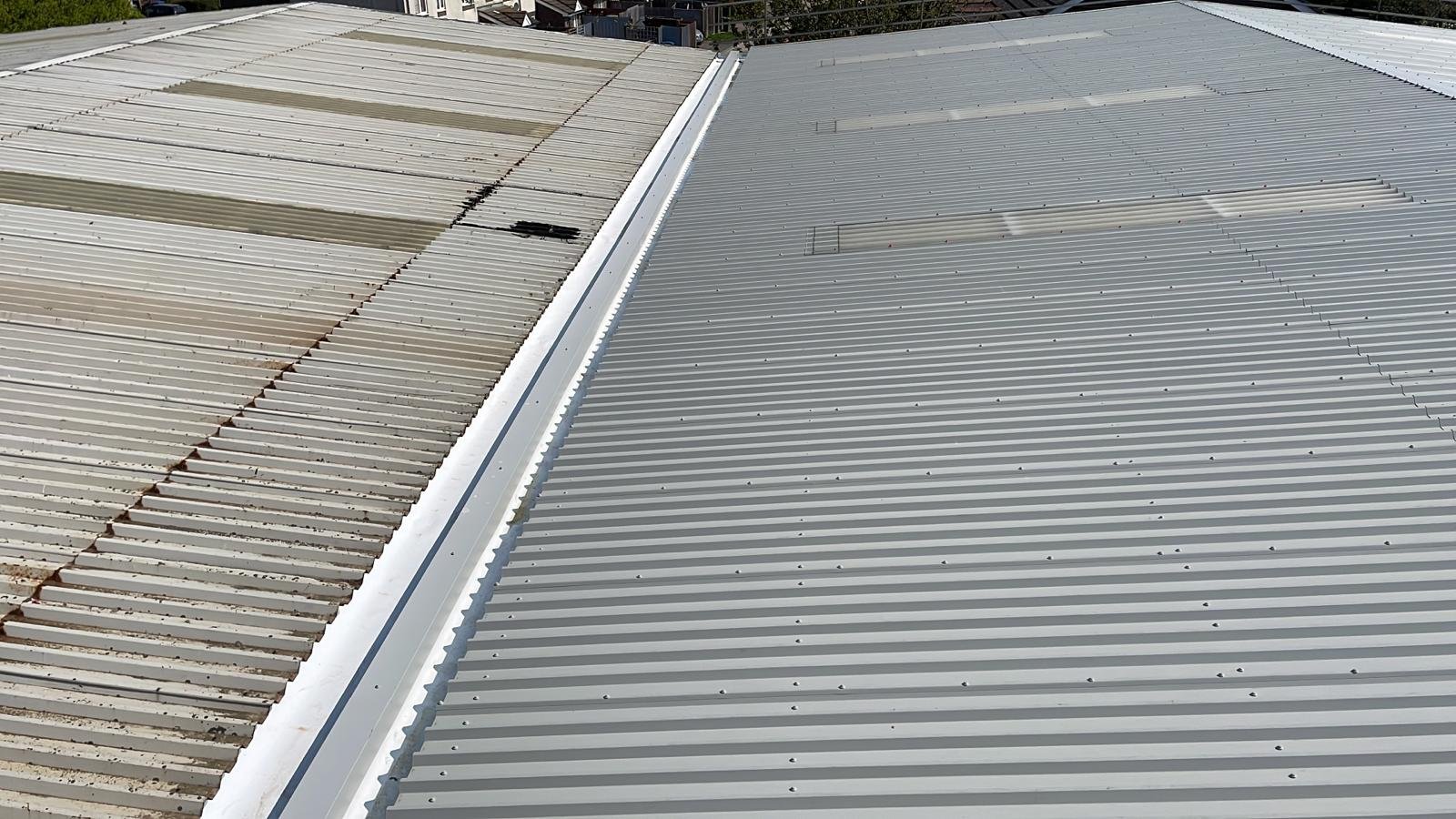 Over Roofing to a Warehouse roof in Littlehampton, West Sussex