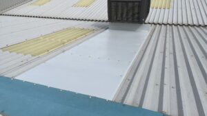 Repairs to a Factory roof in Worthing, West Sussex