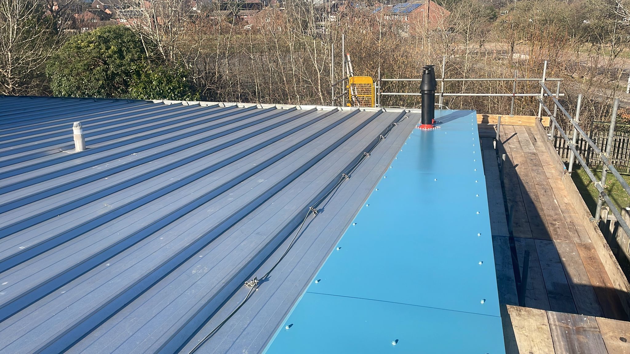 School roof repairs in East Grinstead, West Sussex