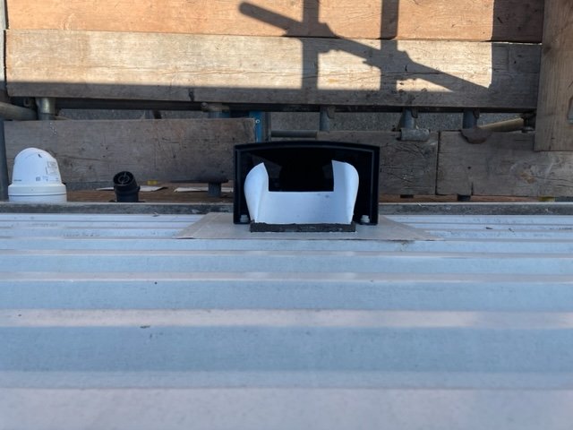 gutter lining work to a factory and office roof in Rochester, Kent