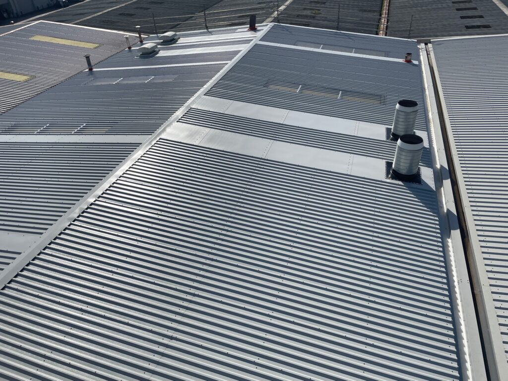 over-roofing to a factory roof in Littlehampton West Sussex