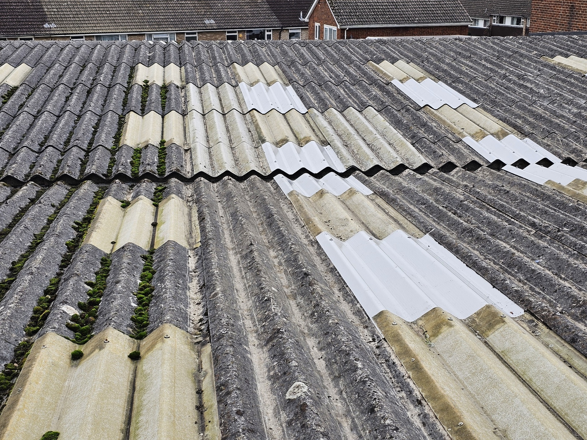 Roof Repairs to a Warehouse roof in East Grinstead, West Sussex