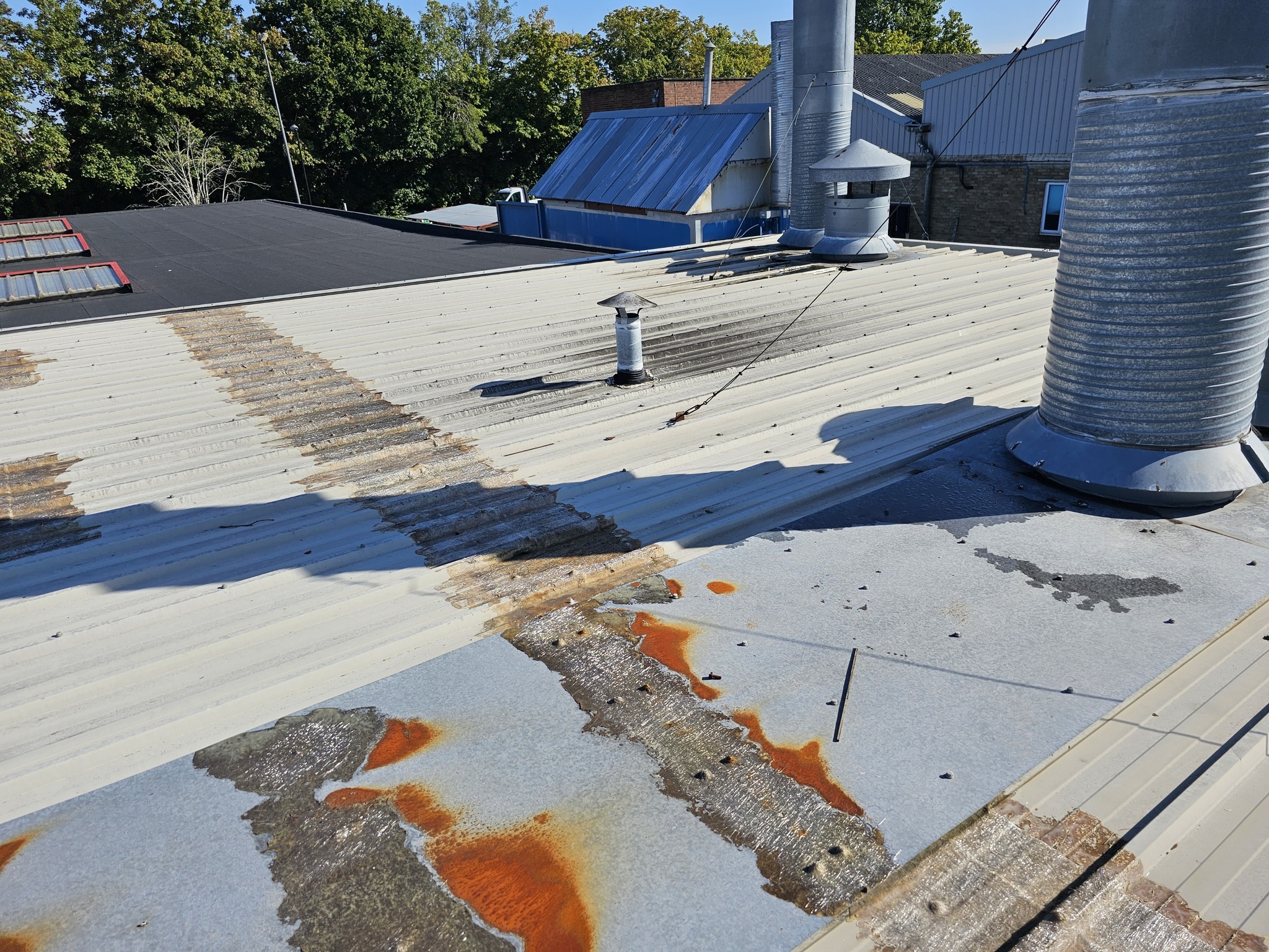 Over-roofing project to a Workshop roof in Burgess Hill, West Sussex.