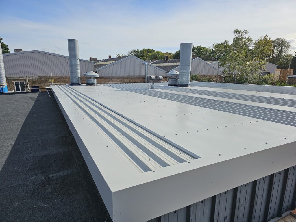 Over-roofing to a Workshop roof in Burgess Hill, West Sussex.