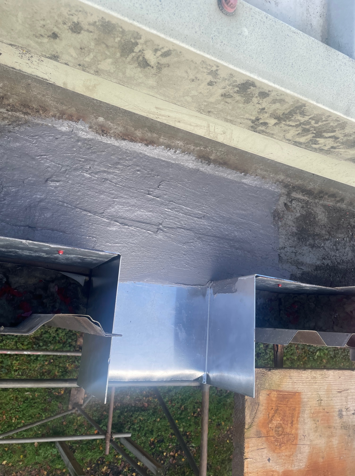 Roof and Gutter works to a warehouse in Broadbridge Heath, Horsham, West Sussex
