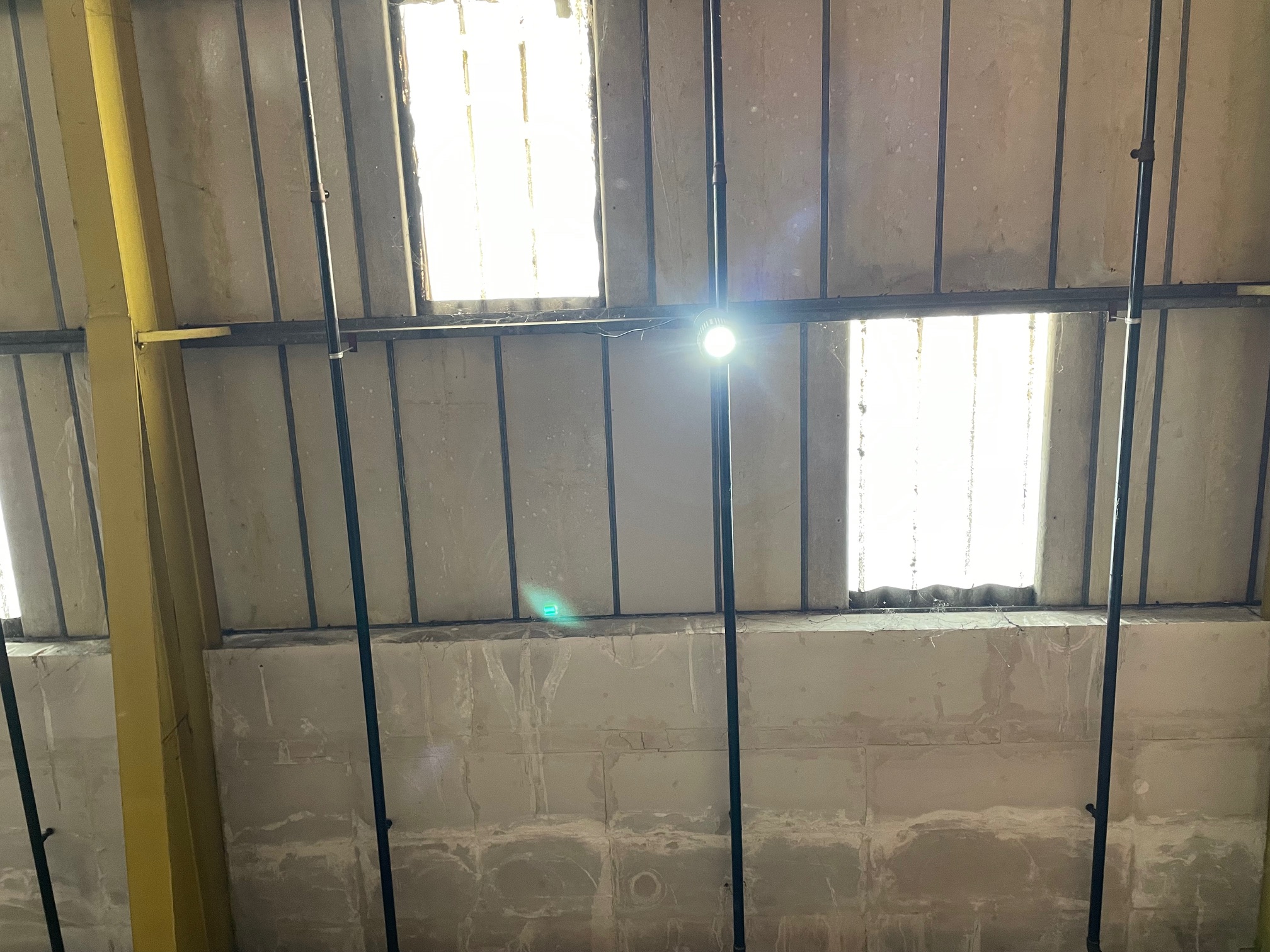 Leak repairs to a factory roof in Kent