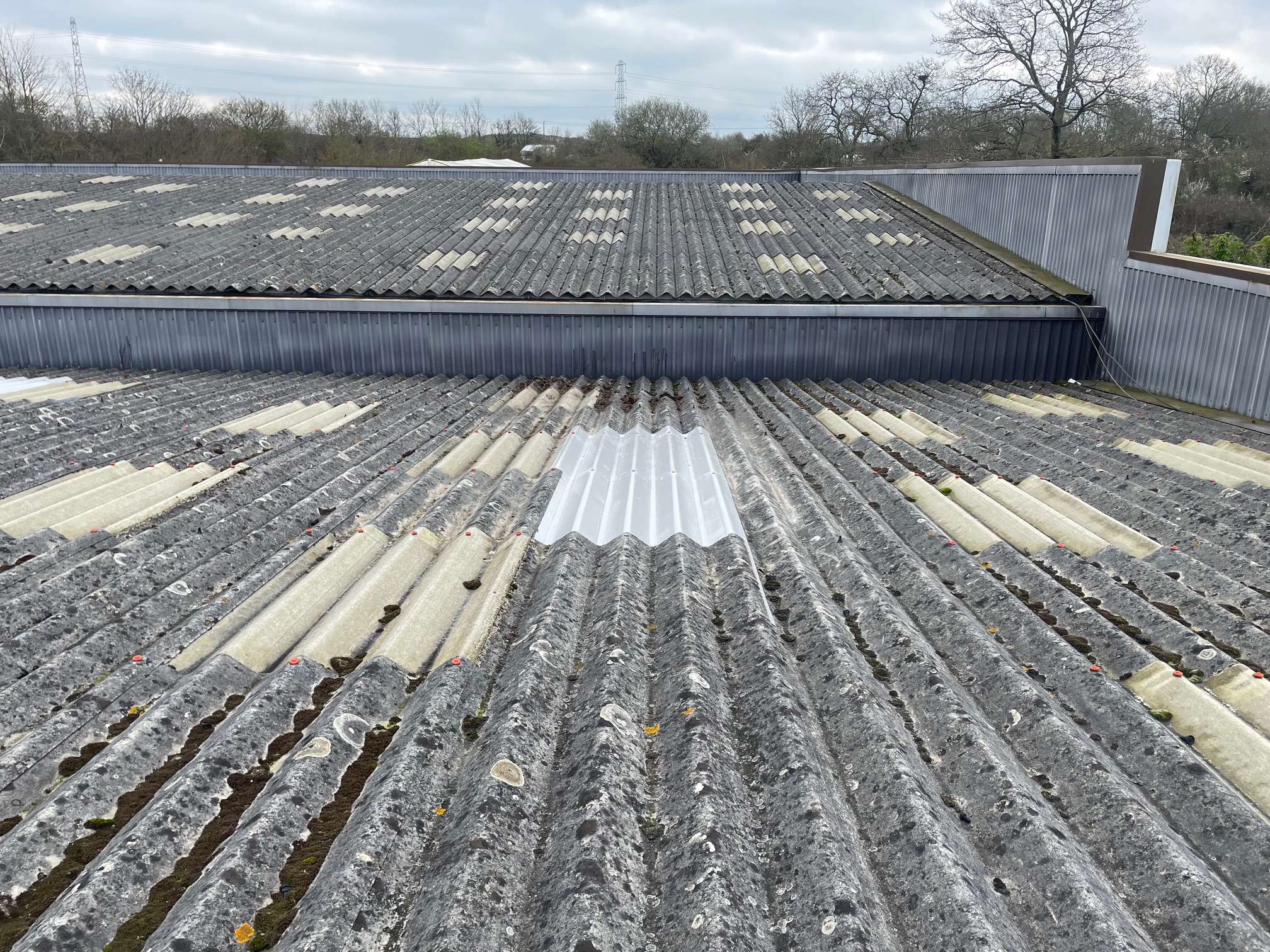 Factory roof repair in Swanley, Kent