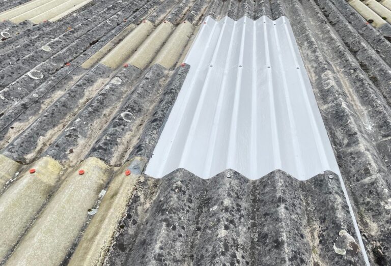 Repair to a factory roof in Swanley, Kent