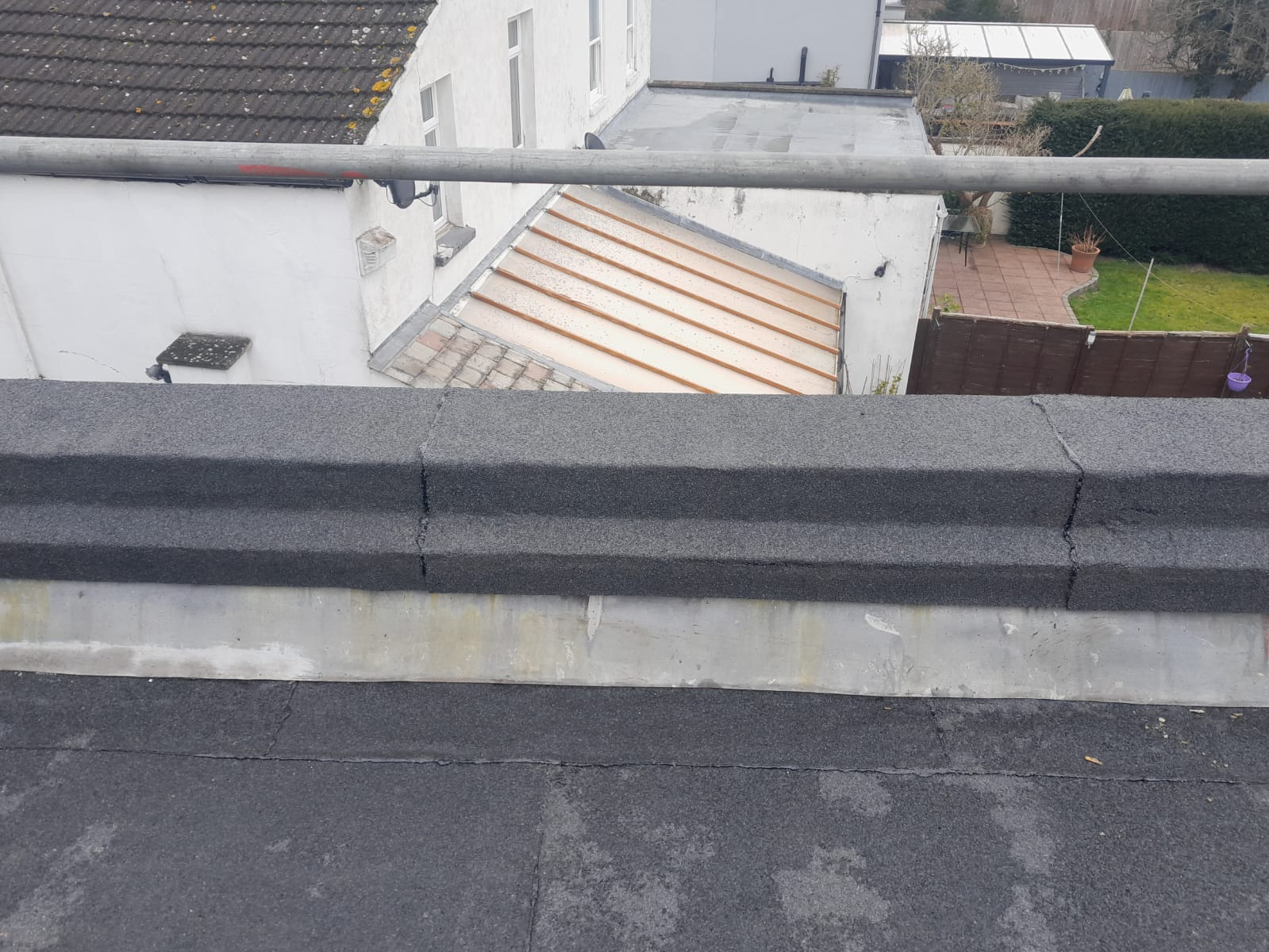 Felting works to an office roof in Bexleyheath