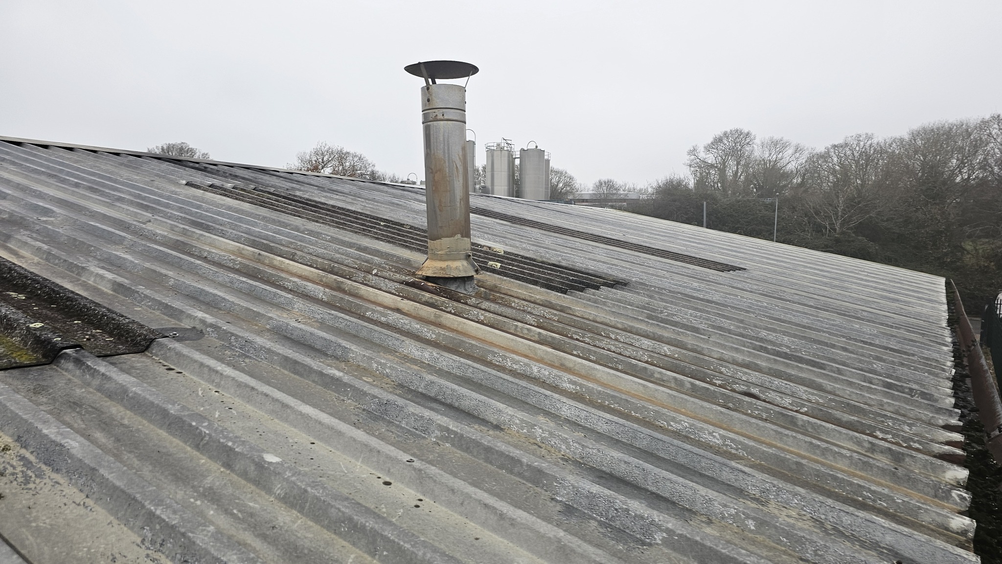 Repair work to an Office roof in St Leonards on Sea, East Sussex