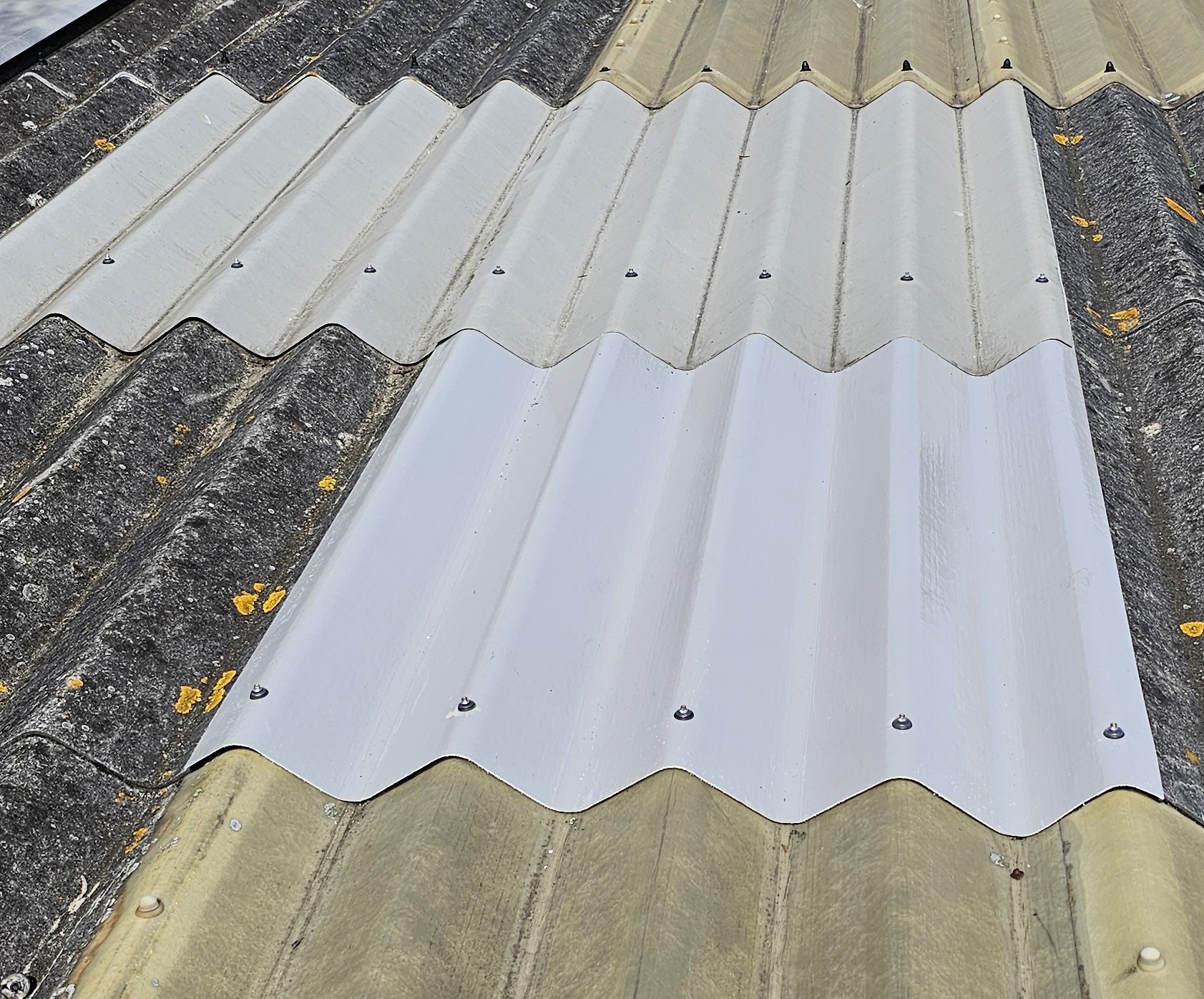 Gutter clearance and repairs to a factory and warehouse roof in Burgess Hill, West Sussex