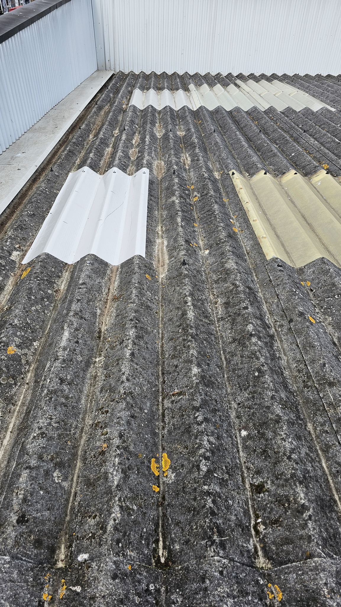 Gutter clearance and repairs to a factory and warehouse roof in Burgess Hill